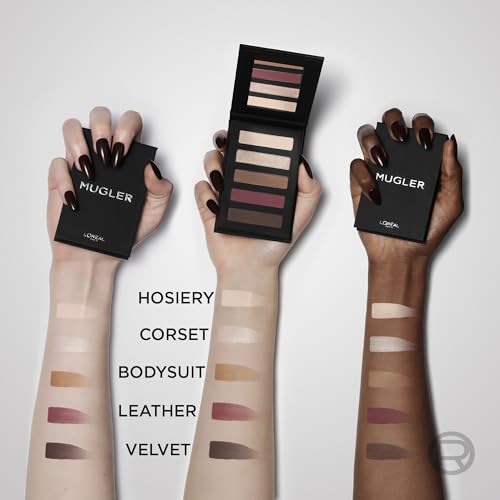 l-or-al-paris-x-mugler-palette-spectrum-nude-5-teintes image 7
