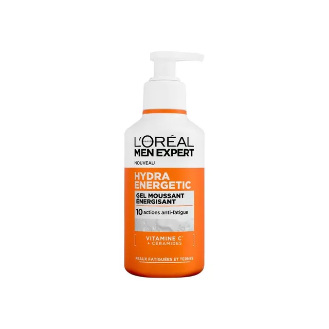 l-or-al-paris-men-expert-gel-nettoyant-hydra-energetic-vitamine-c-260ml image 1