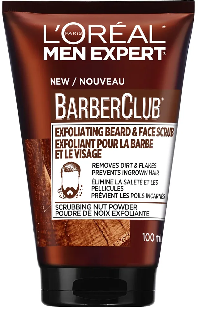 l-or-al-men-expert-barber-club-exfoliant-barbe-visage-homme image 1