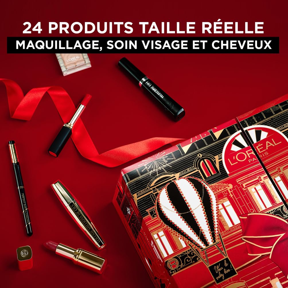 l-or-al-paris-calendrier-de-l-avent-2023-24-produits-taille-r-elle image 2