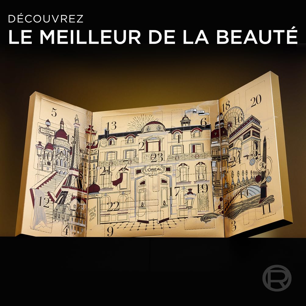 l-or-al-paris-calendrier-de-l-avent-24-jours-coffret-beaut-no-l image 3