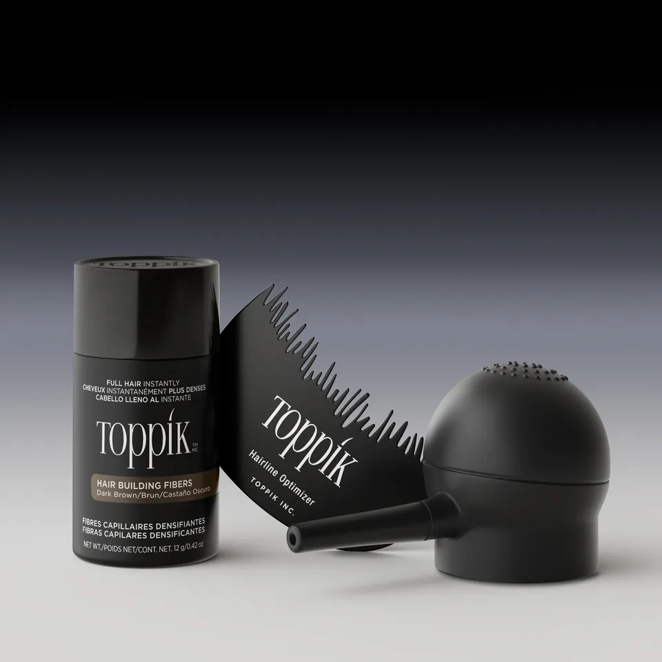 toppik-hair-fibers-starter-set-kit-d-part-fibres-12-g-applicateur image 1