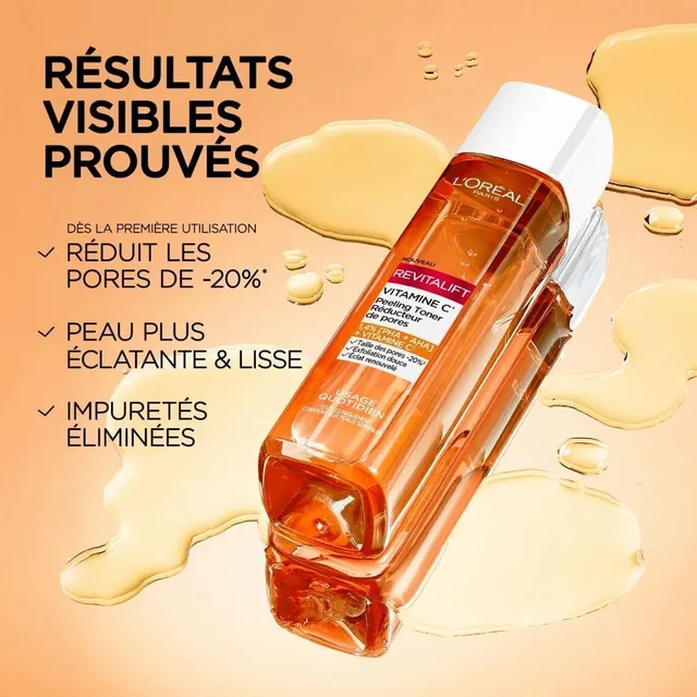 l-or-al-paris-bright-reveal-exfoliant-doux-vitamine-c-r-ducteur-pores-180-ml image 1