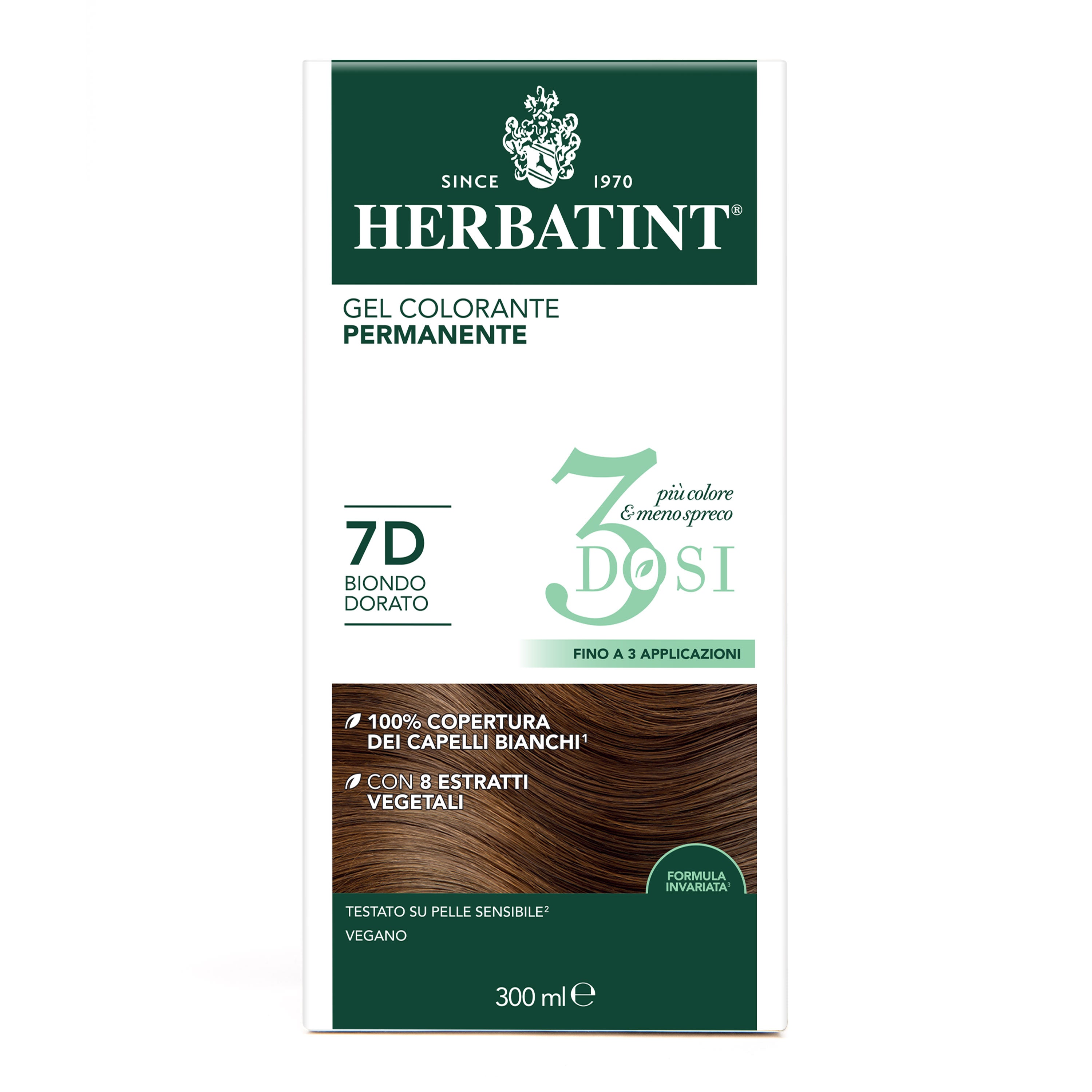 herbatint-soin-colorant-permanent-3dosi-7d-blond-dor-300-ml image 3