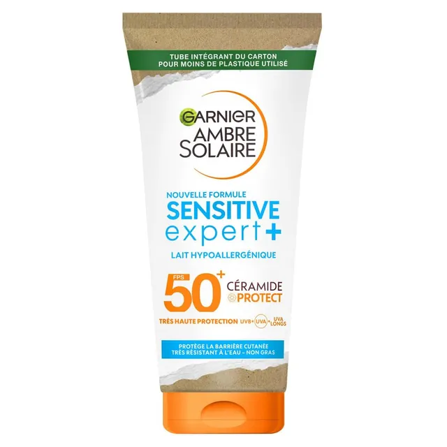 garnier-ambre-solaire-sensitive-expert-lait-solaire-spf-50-175-ml image 1