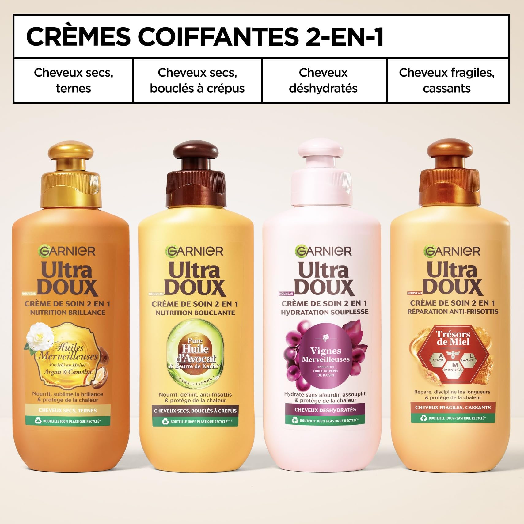 garnier-ultra-doux-tr-sors-de-miel-cr-me-soin-2-en-1-cheveux-fragiles-cassants-2 image 7