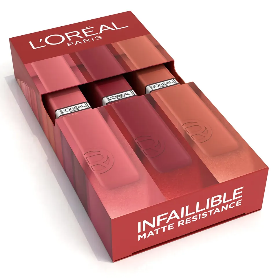 l-or-al-paris-infaillible-matte-resistance-coffret-3-rouges-l-vres-mat image 1