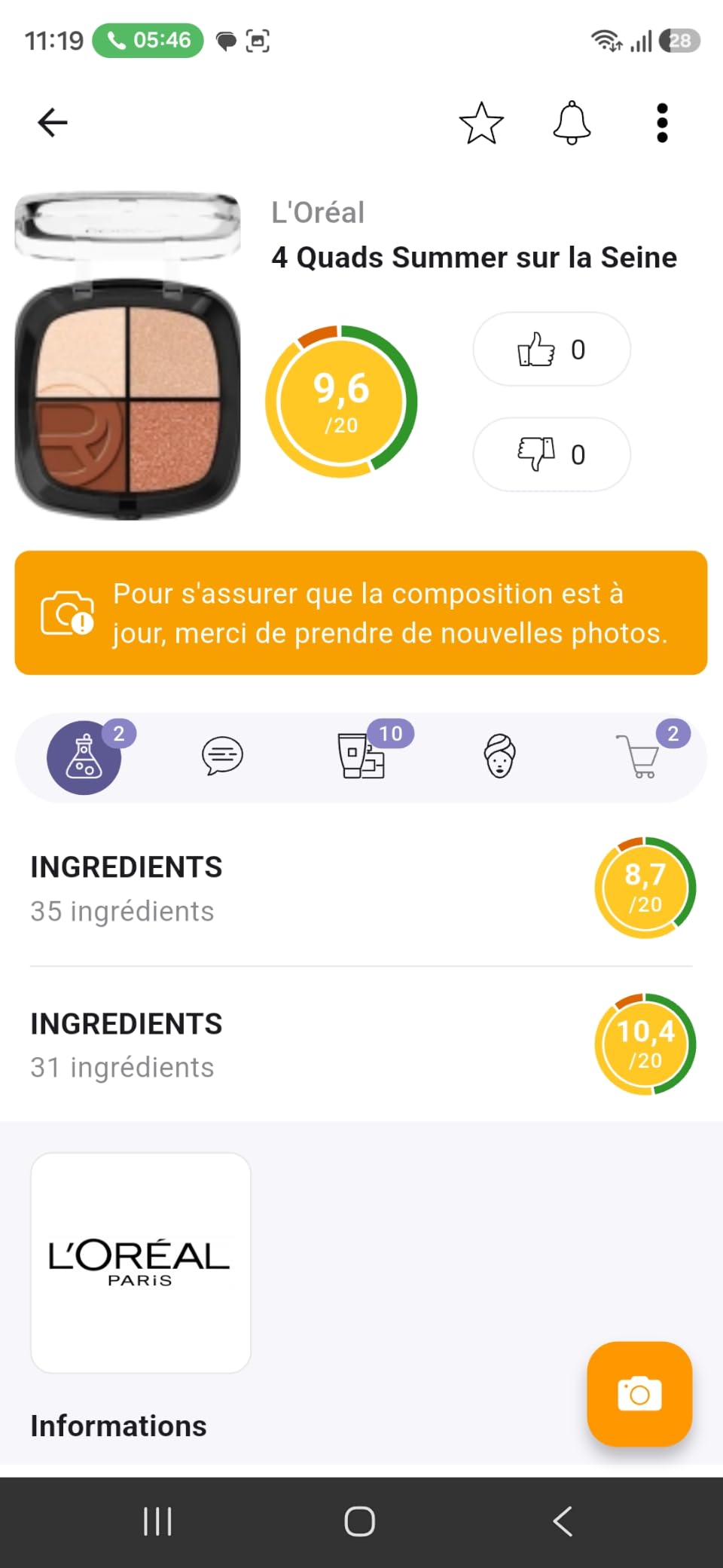 Douceur des pigments