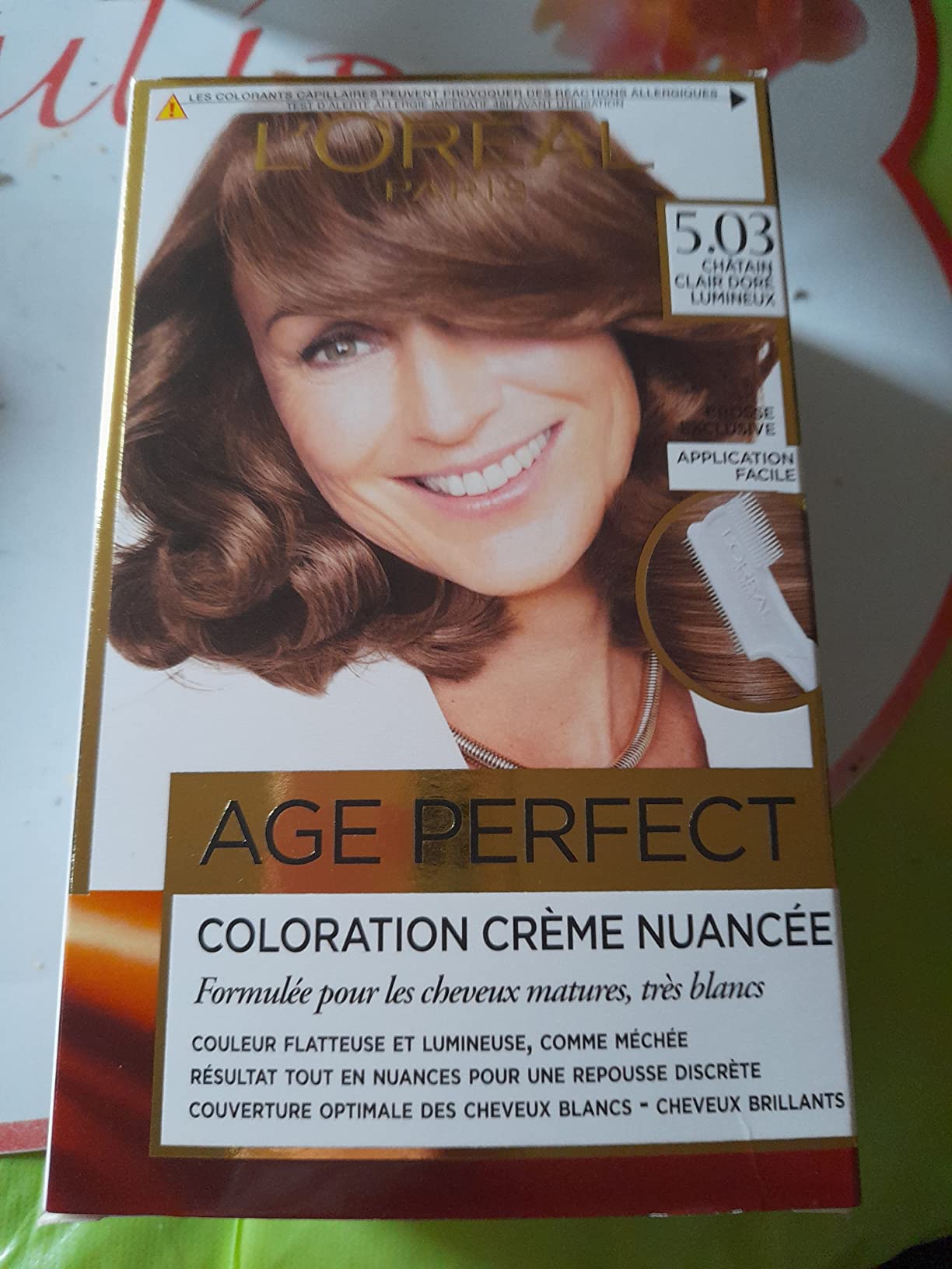 Couvre très bien les blancs