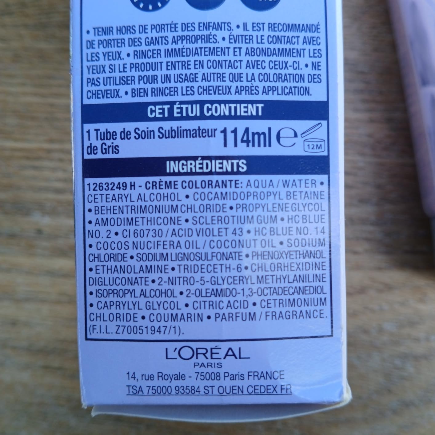 Pas pour cheveux très secs