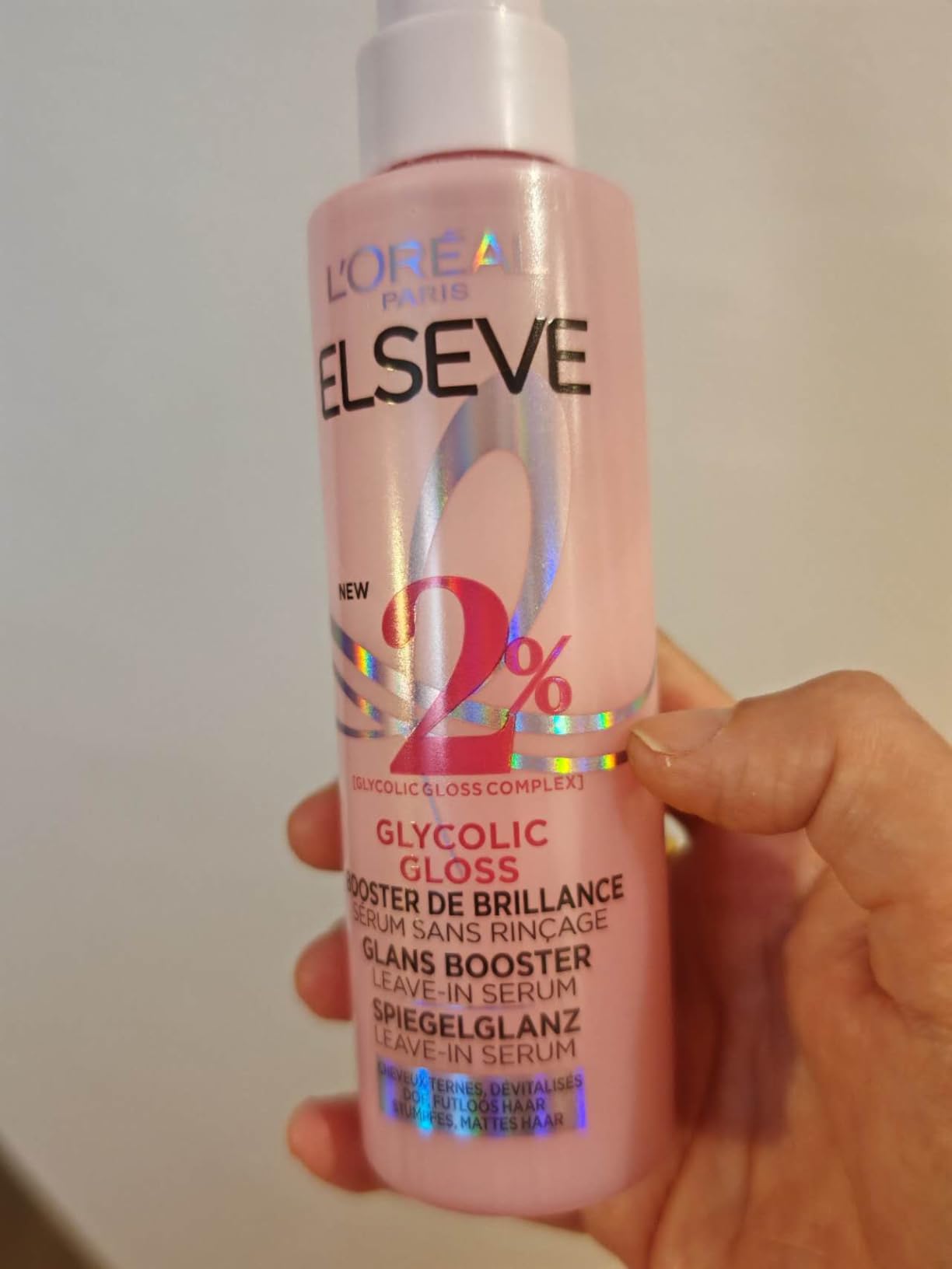 Effet gloss immédiat