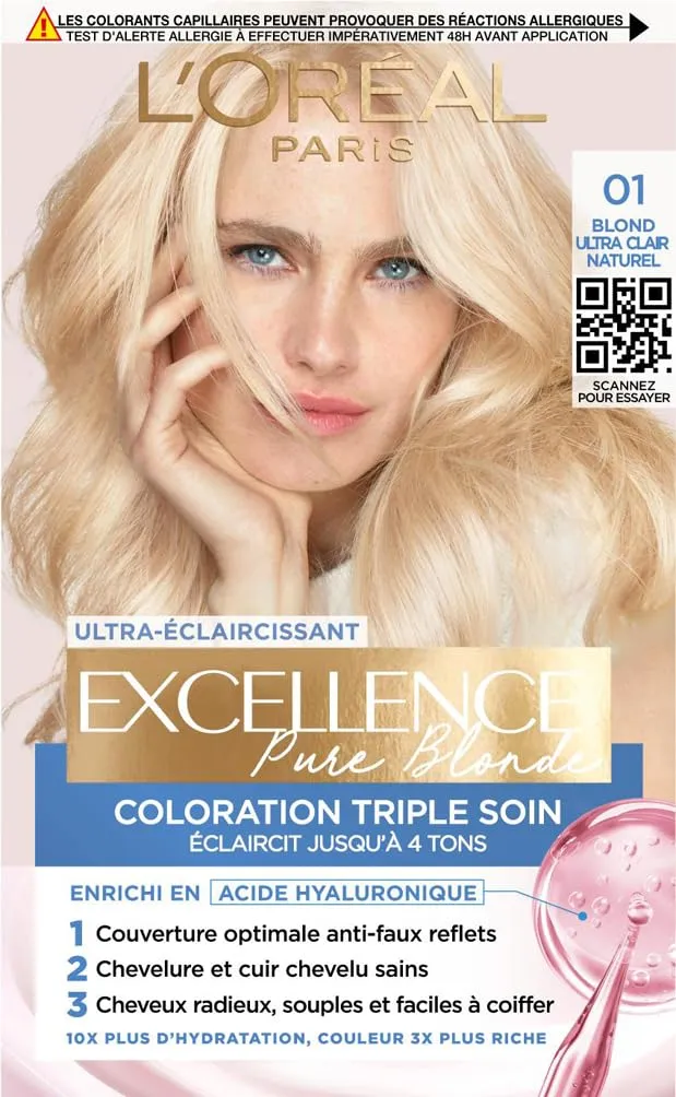 l-or-al-paris-excellence-cr-me-coloration-permanente-blond-ultra-clair-naturel-0 image 1