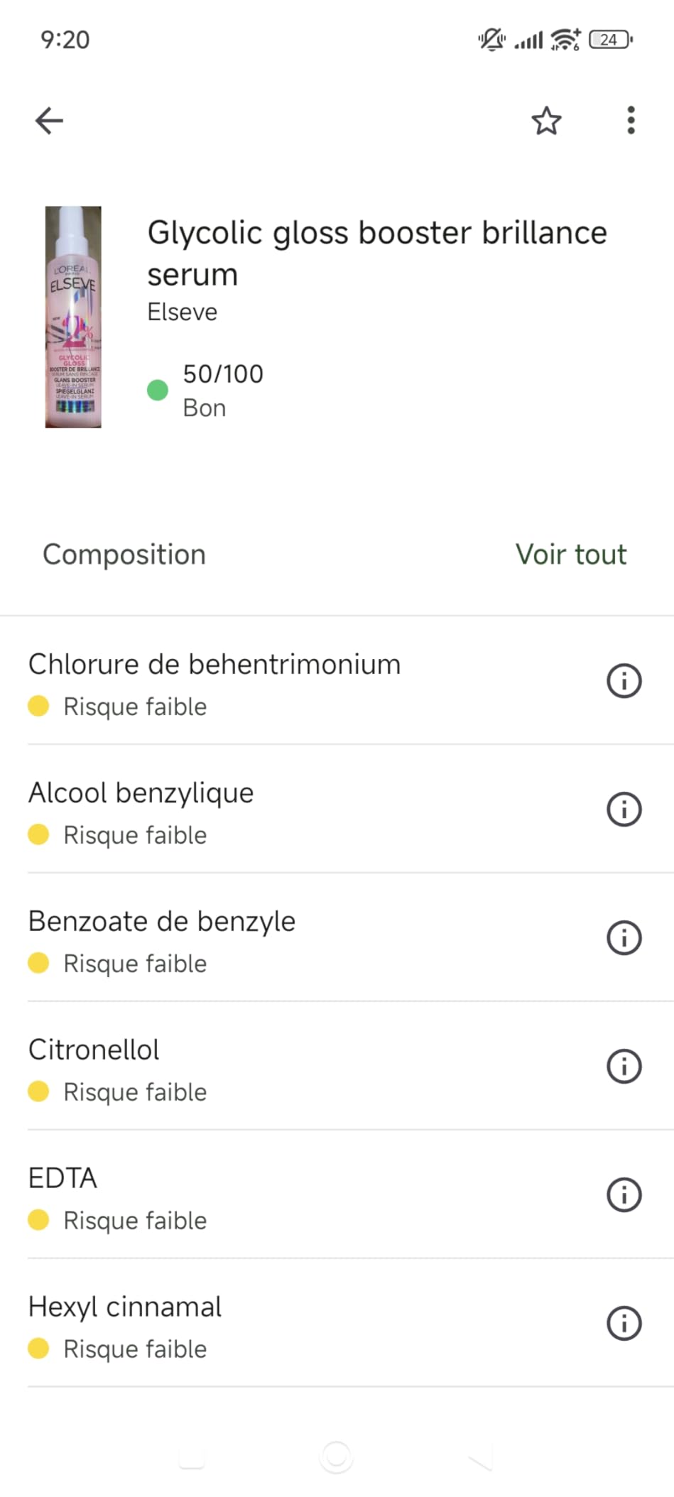 Bien pour les pointes ternes