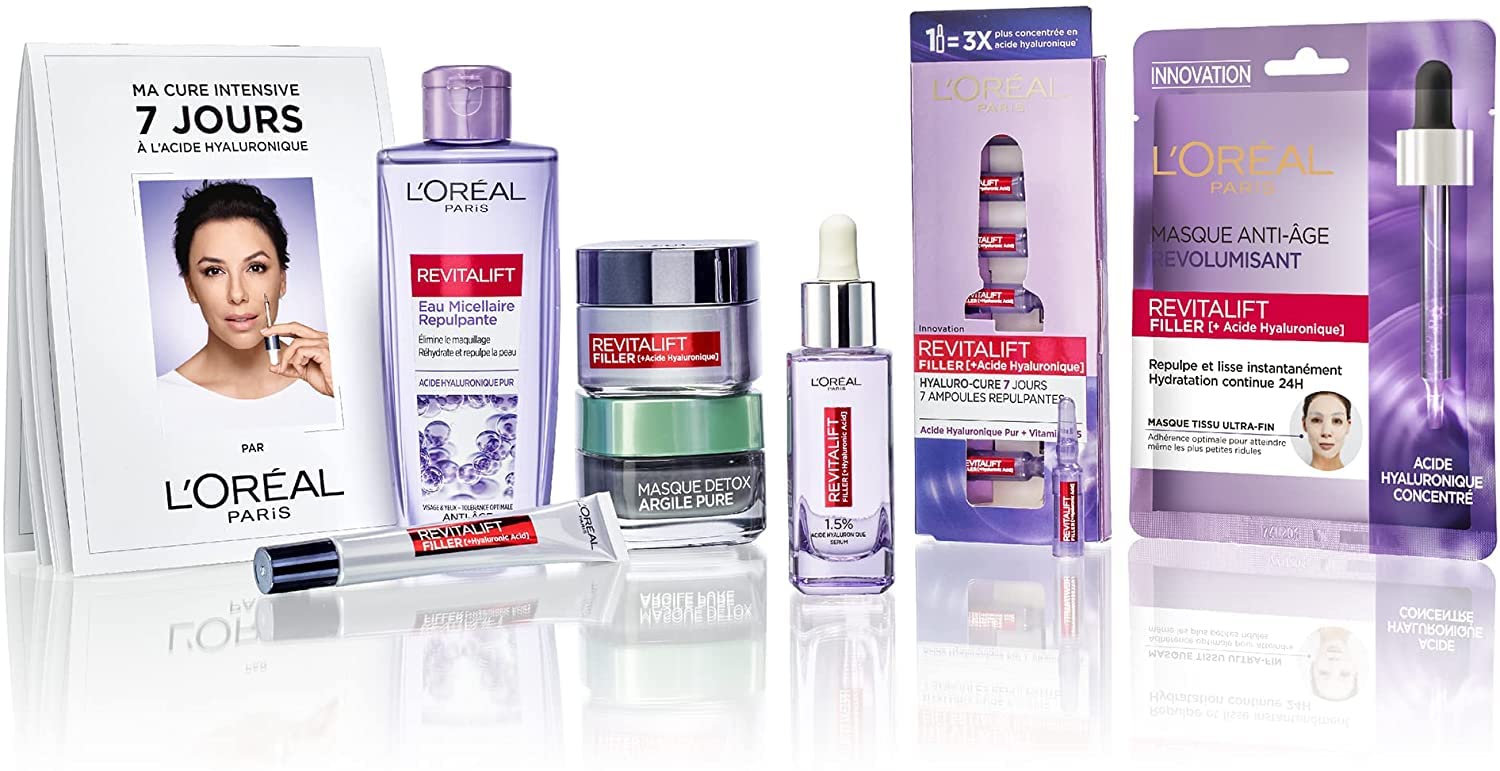 l-or-al-paris-revitalift-filler-coffret-cadeau-d-tox-anti-rides-routine-7-produi image 3