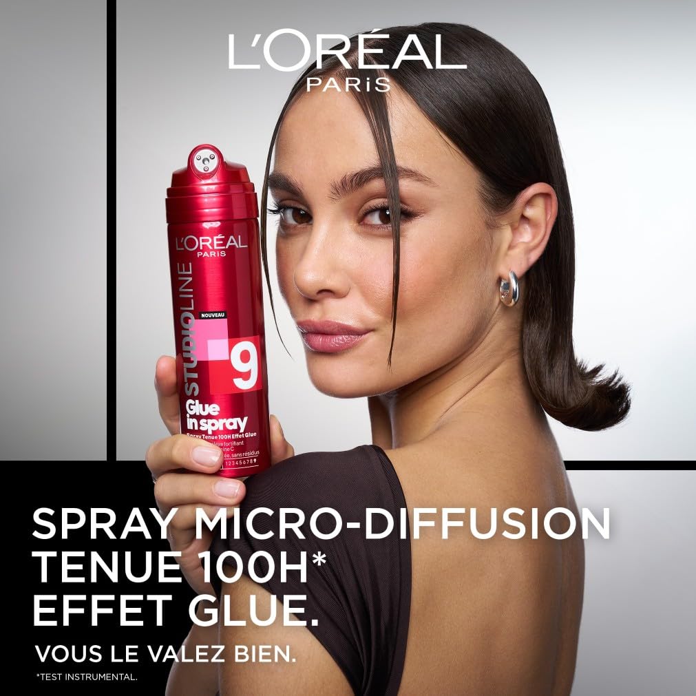 l-or-al-paris-studio-line-glue-in-spray-fixation-extr-me-tenue-100h image 2
