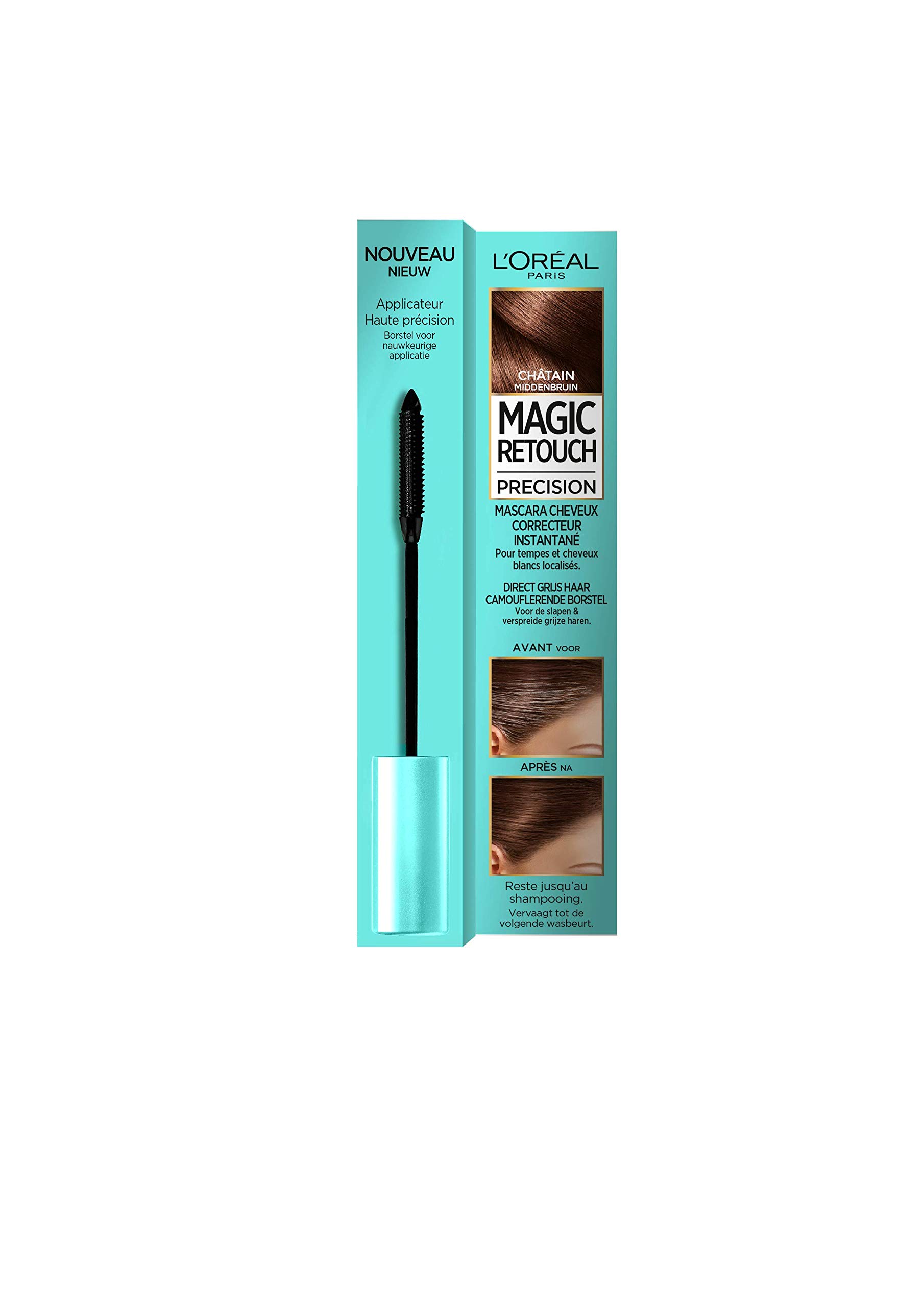 l-or-al-paris-magic-retouch-mascara-cheveux-blancs-ch-tain-8-ml image 2