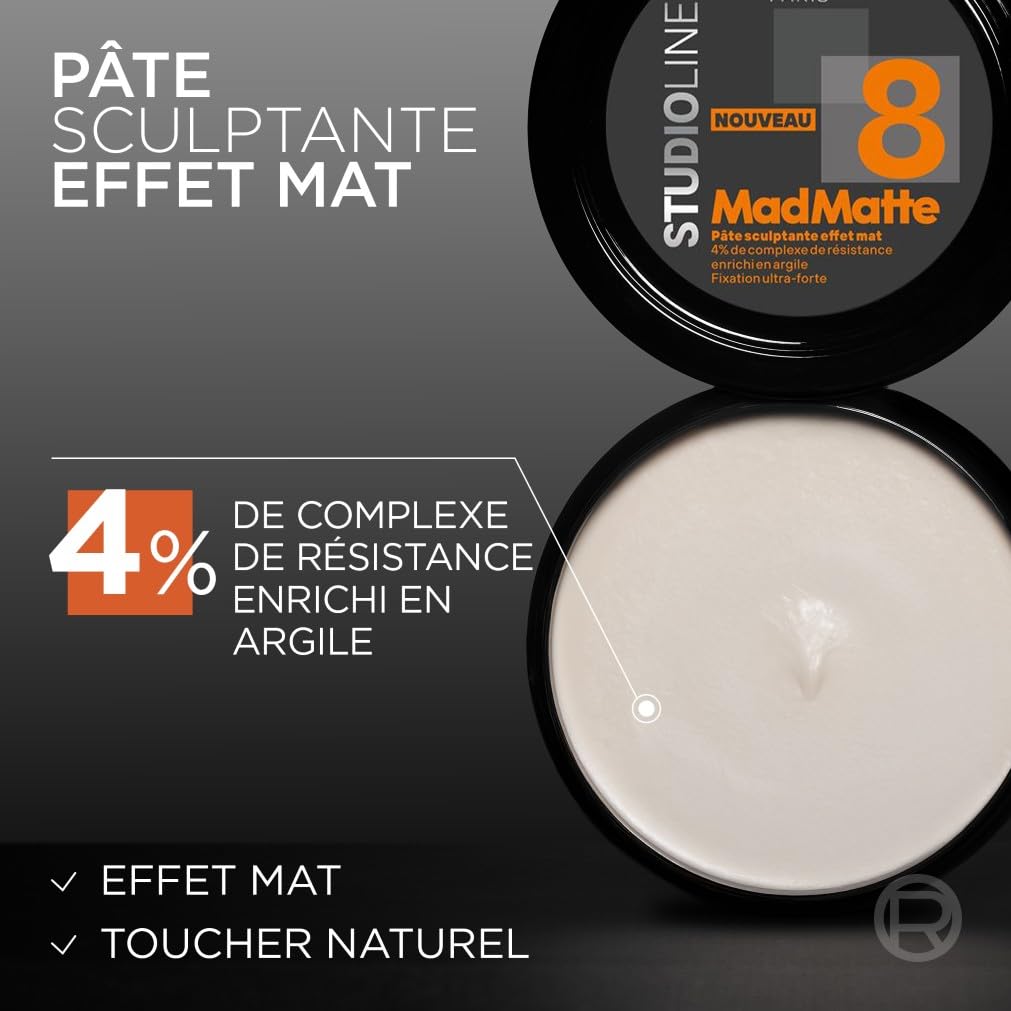 l-or-al-paris-studio-line-mad-matte-p-te-sculptante-homme-fixation-ultra-forte image 5