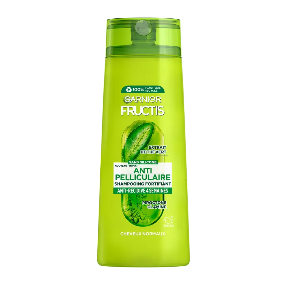 garnier-fructis-shampooing-fortifiant-antipelliculaire-th-vert-300-ml image 1