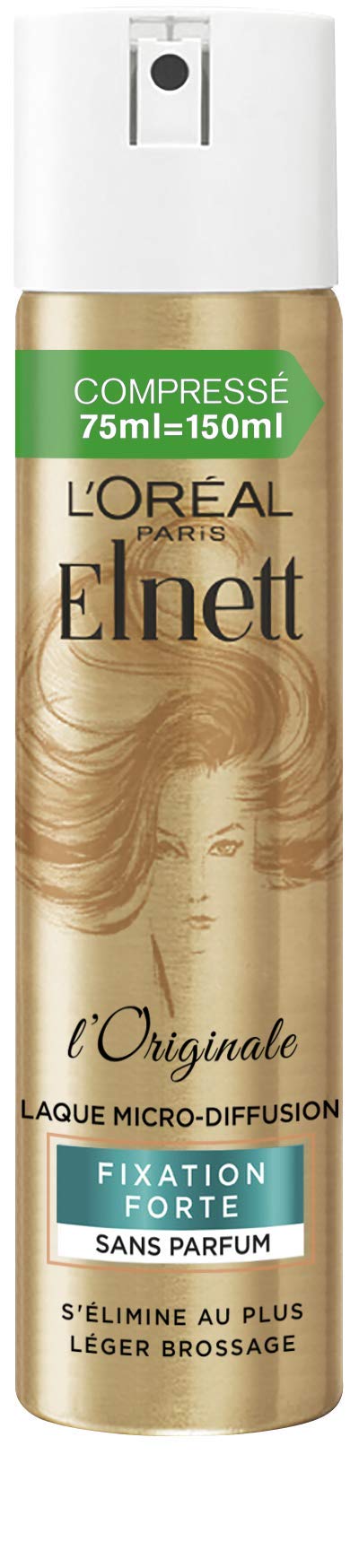 l-or-al-paris-elnett-laque-sans-parfum-format-compress-75-ml image 1