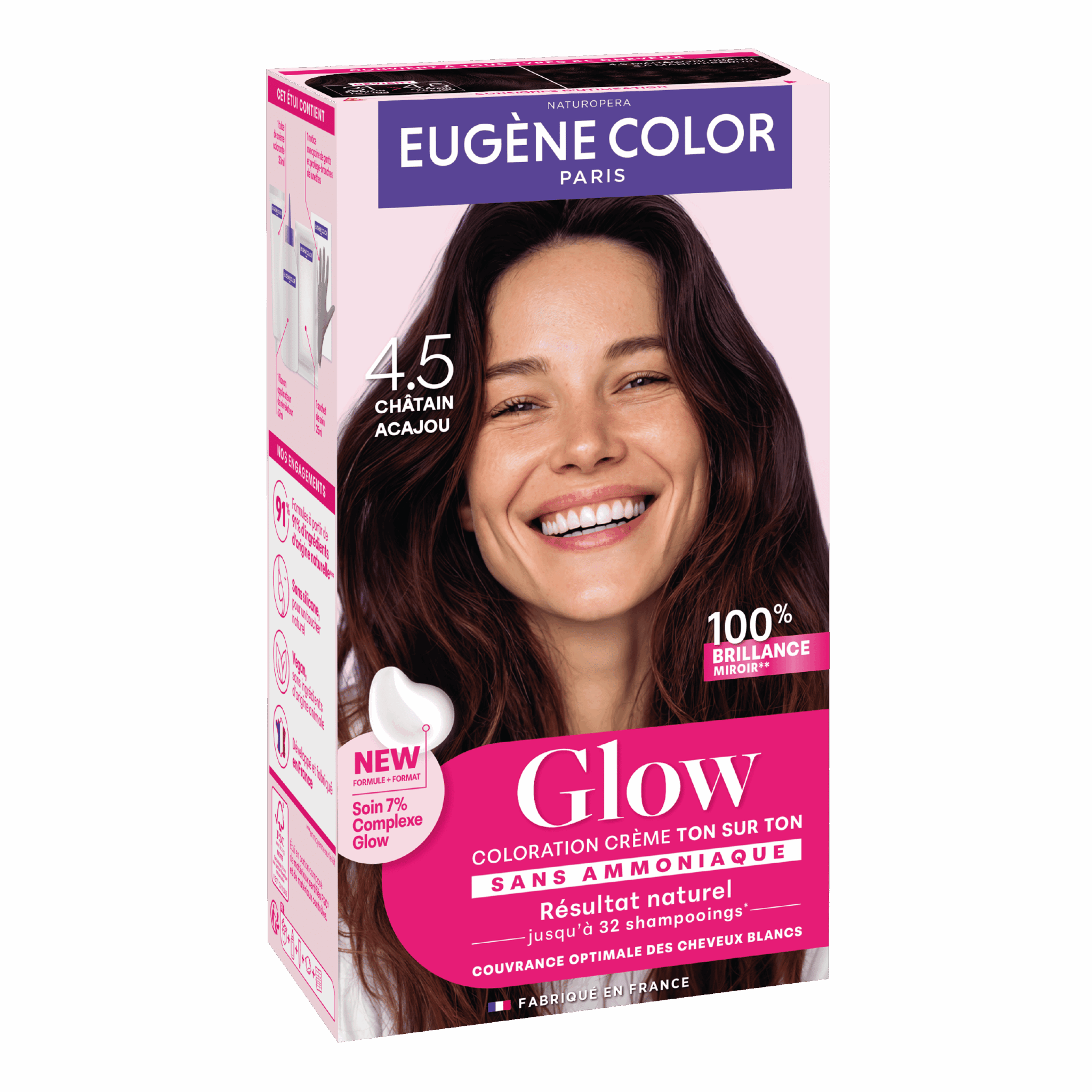 eug-ne-color-color-eclat-coloration-domicile-4-5-ch-tain-acajou image 1