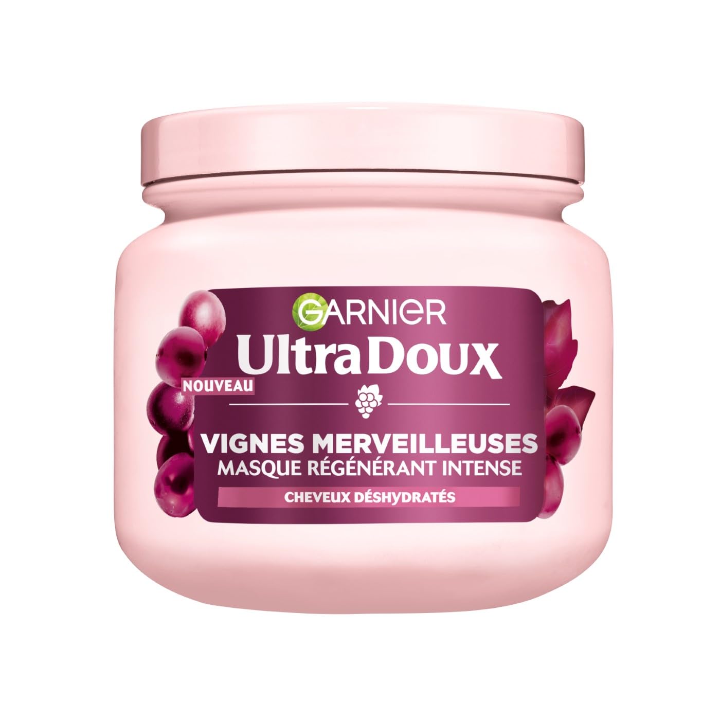 garnier-ultra-doux-masque-vignes-merveilleuses-huile-p-pin-de-raisin-340-ml image 1