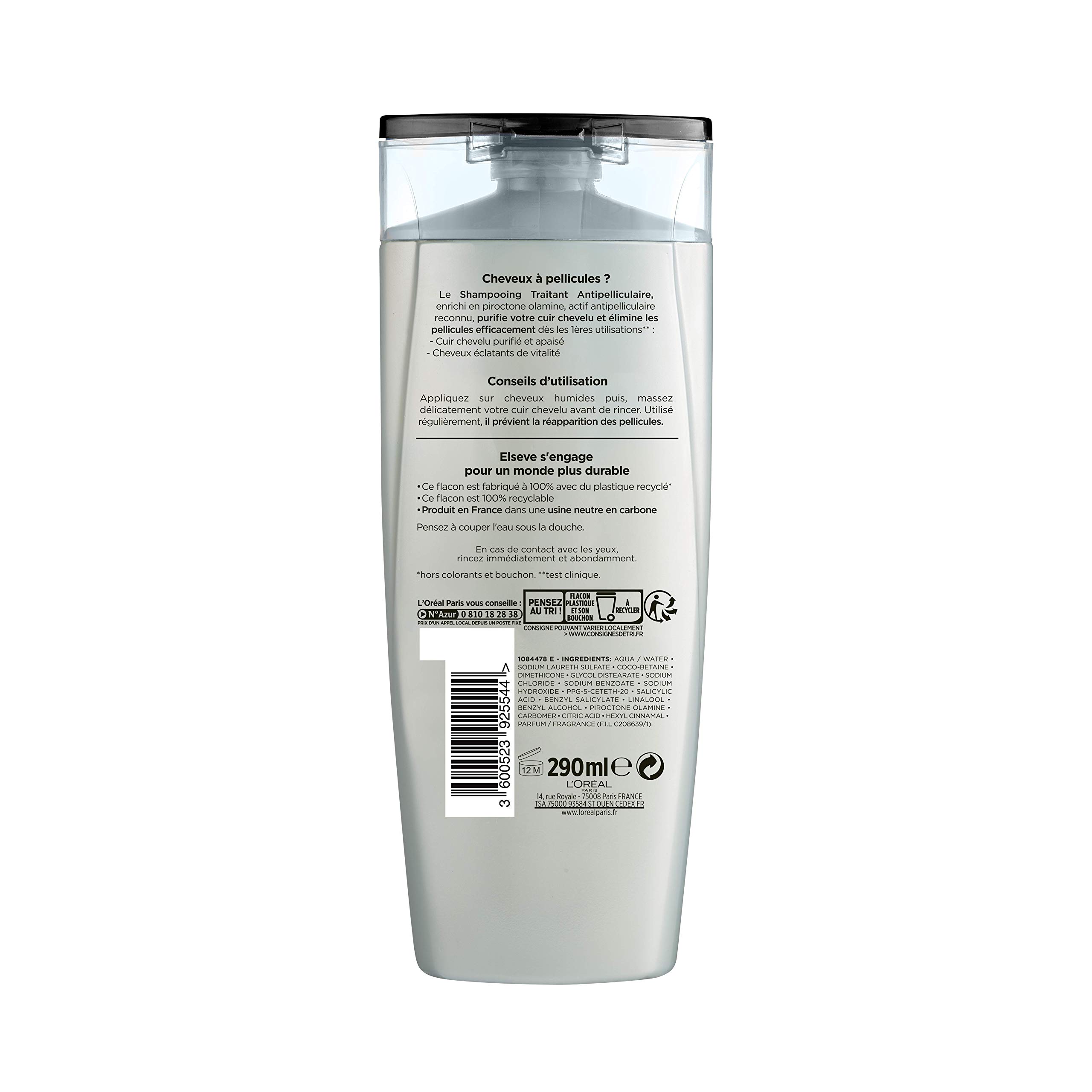 l-or-al-paris-elseve-homme-shampooing-antipelliculaire-cheveux-normaux-300ml image 3