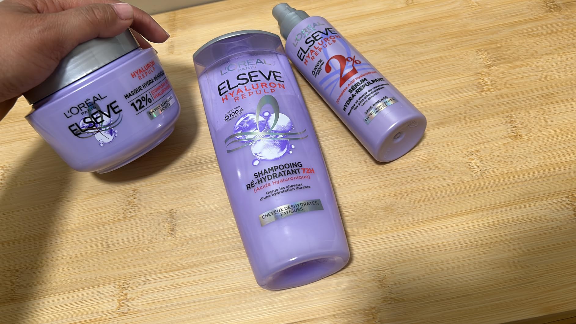 Cheveux transformés en une semaine