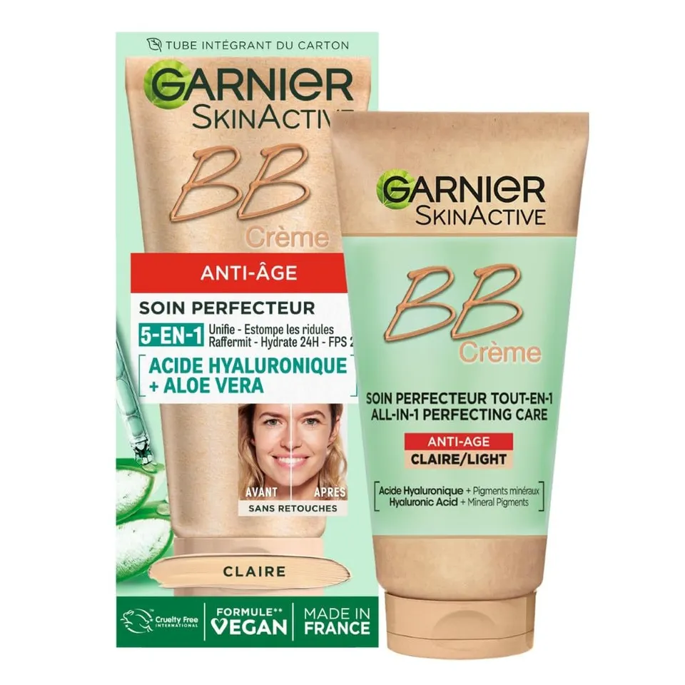 garnier-skin-active-bb-cr-me-5en1-anti-ge-spf25-teinte-claire-50ml image 1