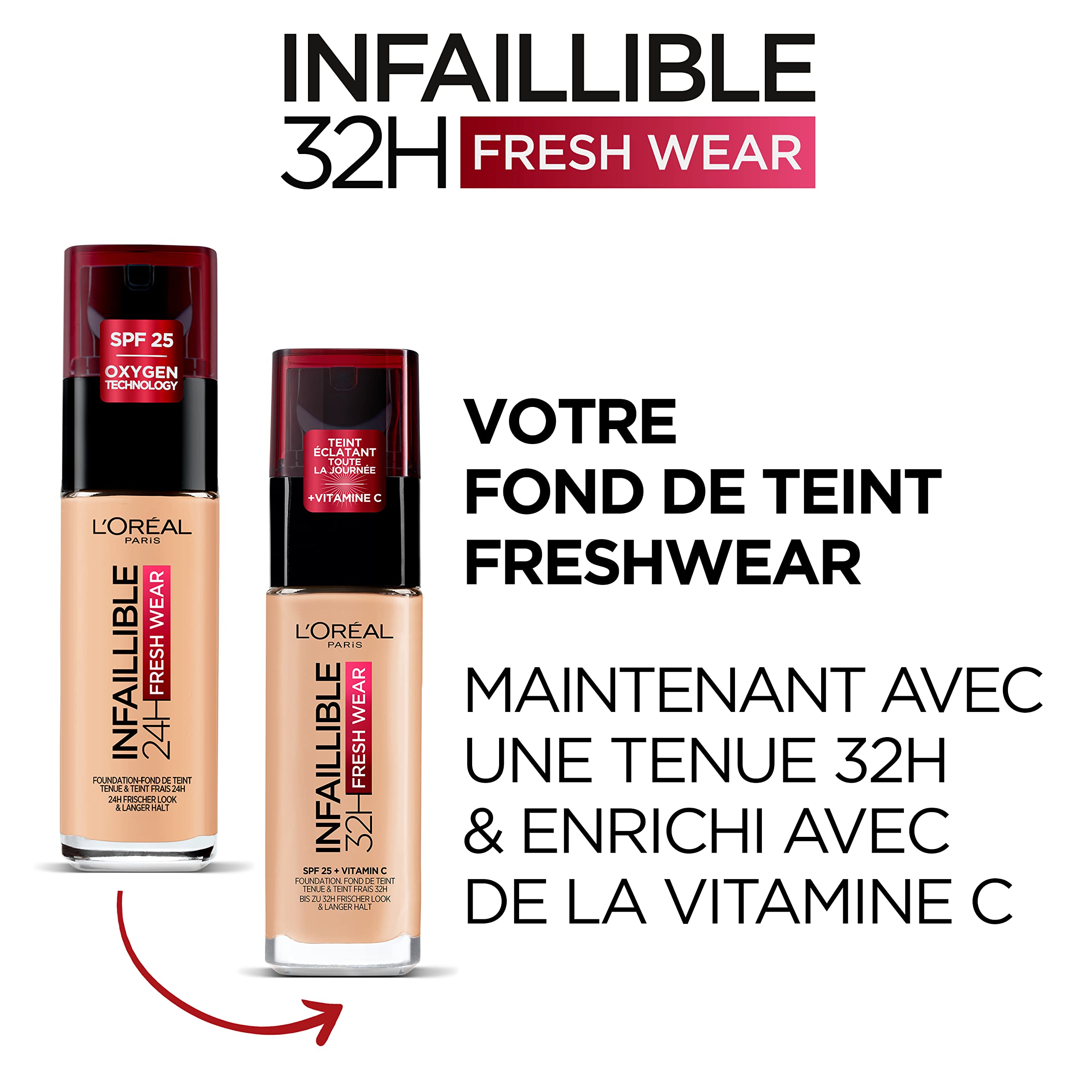 l-or-al-paris-infaillible-fresh-wear-32h-fond-de-teint-263-bisque-miel image 2