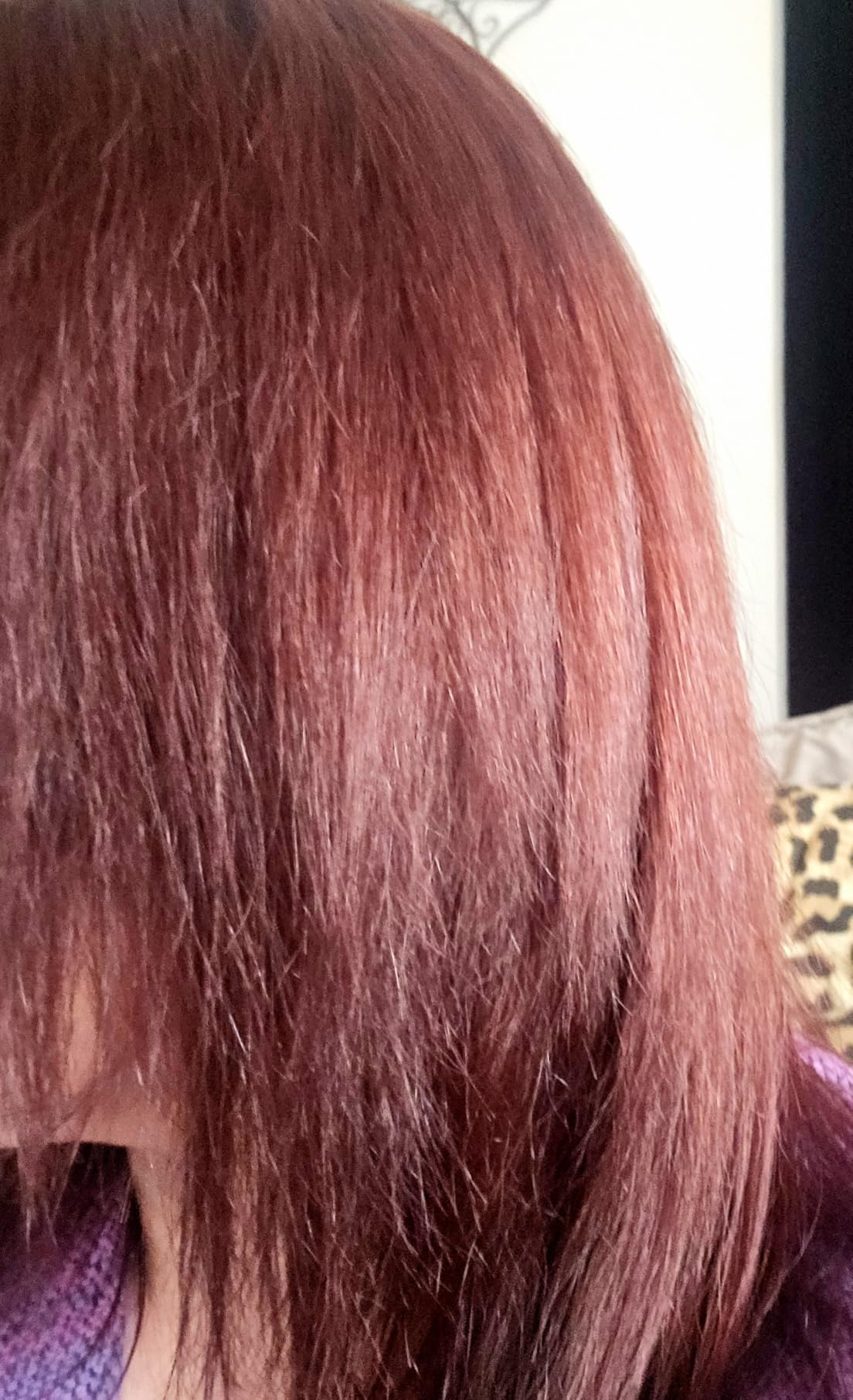 Couleur sublime acajou cuivré