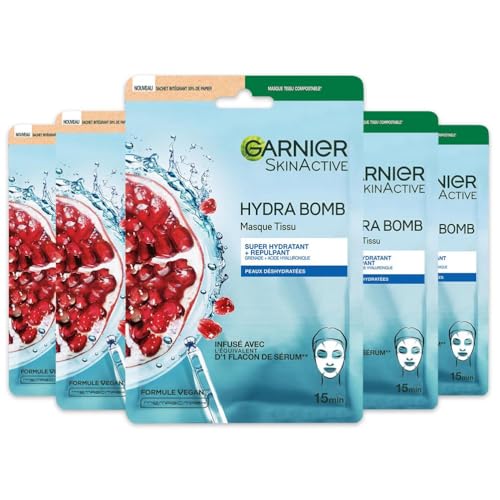 garnier-skin-active-coffret-5-masques-tissu-hydra-bomb-grenade-acide-hyaluroniqu image 8