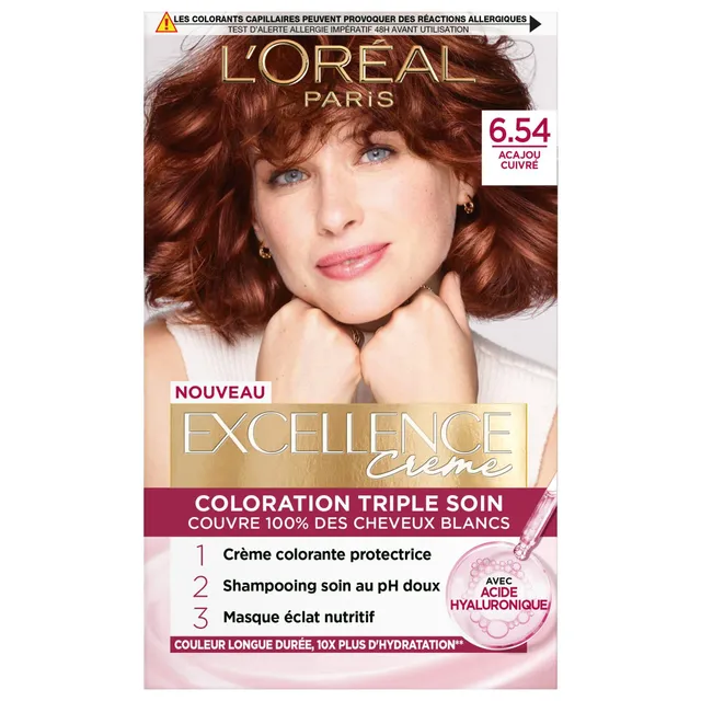 l-or-al-paris-excellence-cr-me-coloration-permanente-acajou-cuivr-6-54 image 1