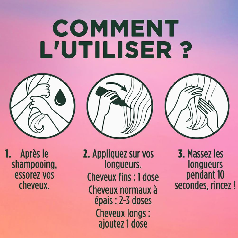 garnier-fructis-hair-drink-soin-lamellaire-lissant-ananas-vegan-200-ml image 6