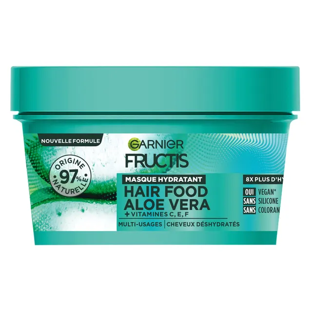garnier-fructis-hair-food-masque-nourrissant-aloe-vera-hydratation image 1