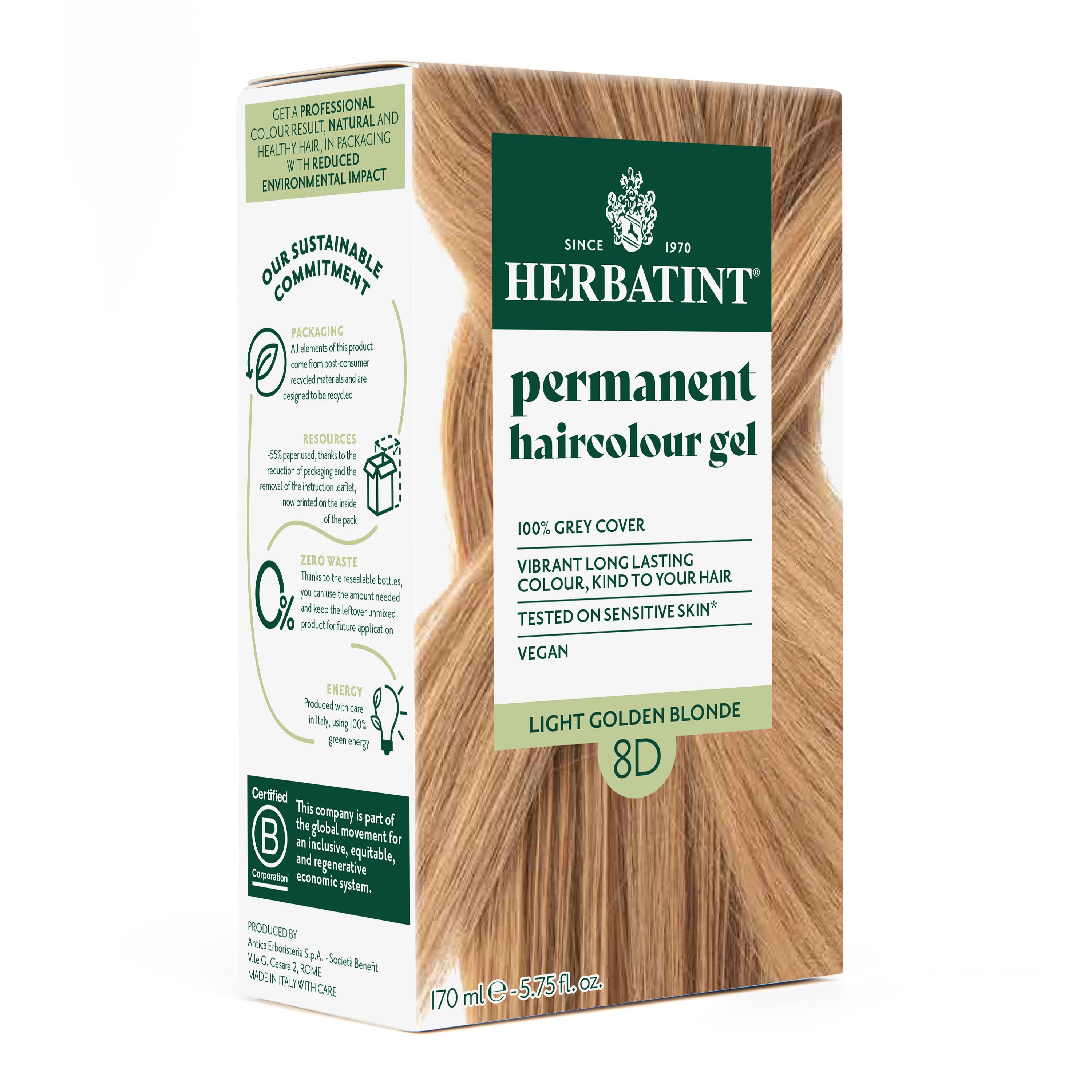 herbatint-soin-colorant-permanent-8d-blond-clair-dor-gel-170-ml image 1