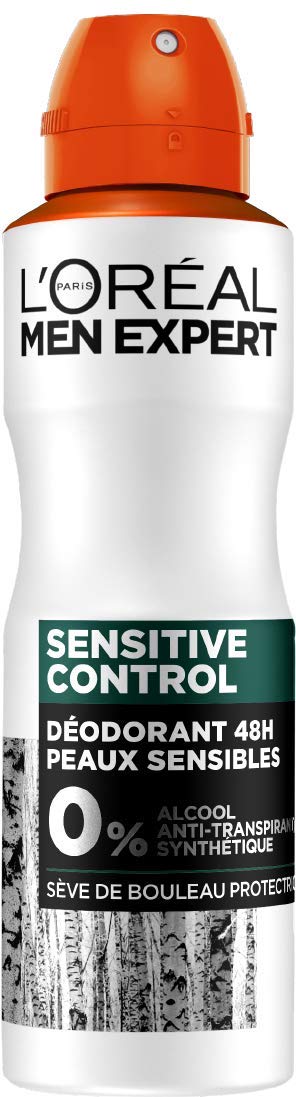 l-or-al-men-expert-sensitive-control-d-odorant-spray-homme-200-ml-pack-de-6 image 2