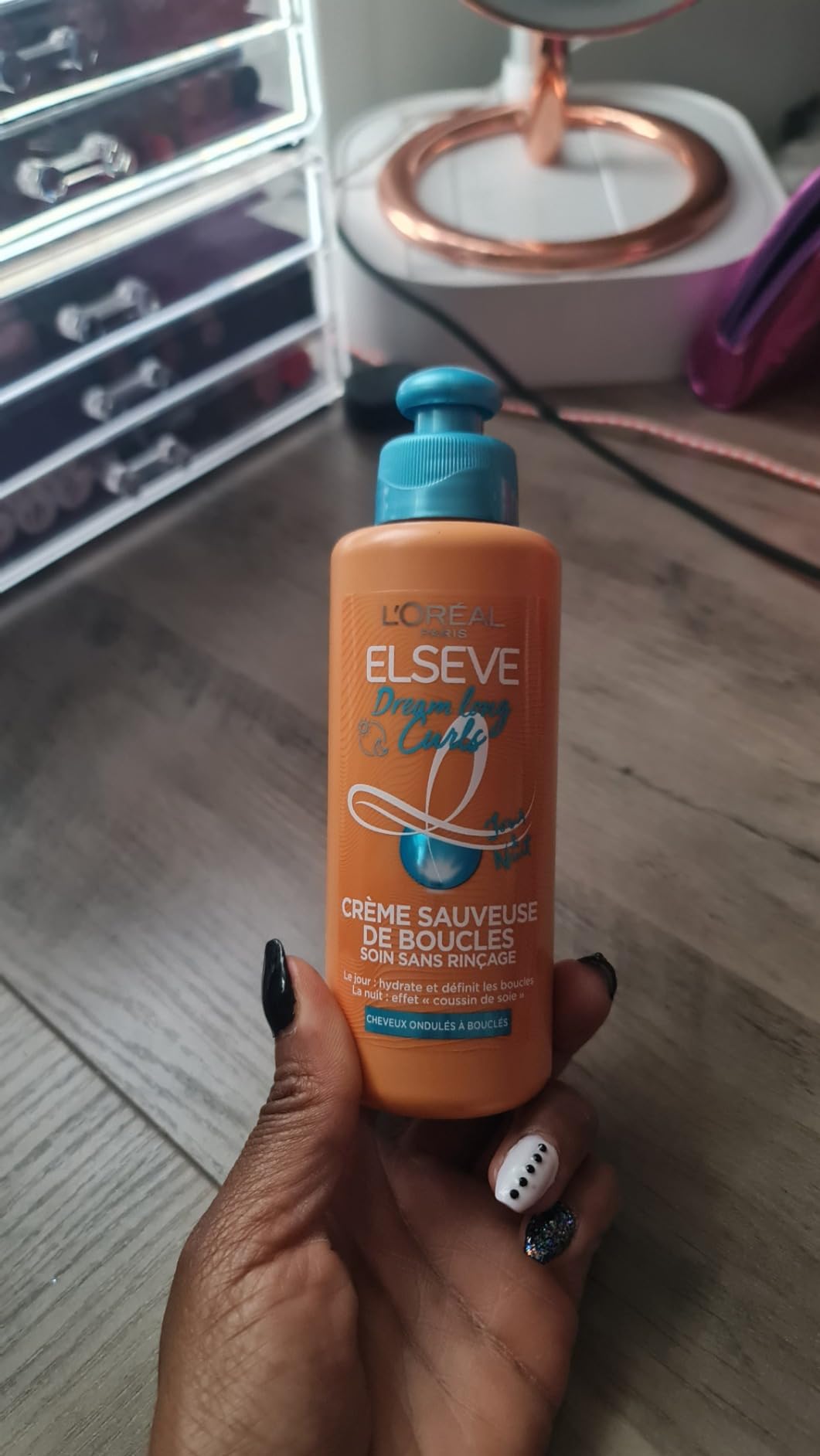 Idéale cheveux ondulés