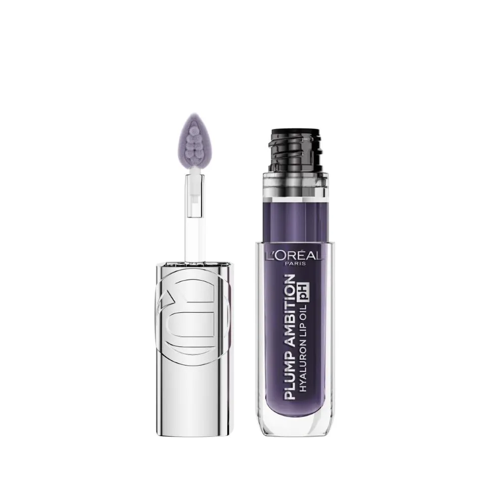 l-or-al-paris-plump-ambition-hyaluron-lip-oil-huile-l-vres-ph-berry-noir image 1
