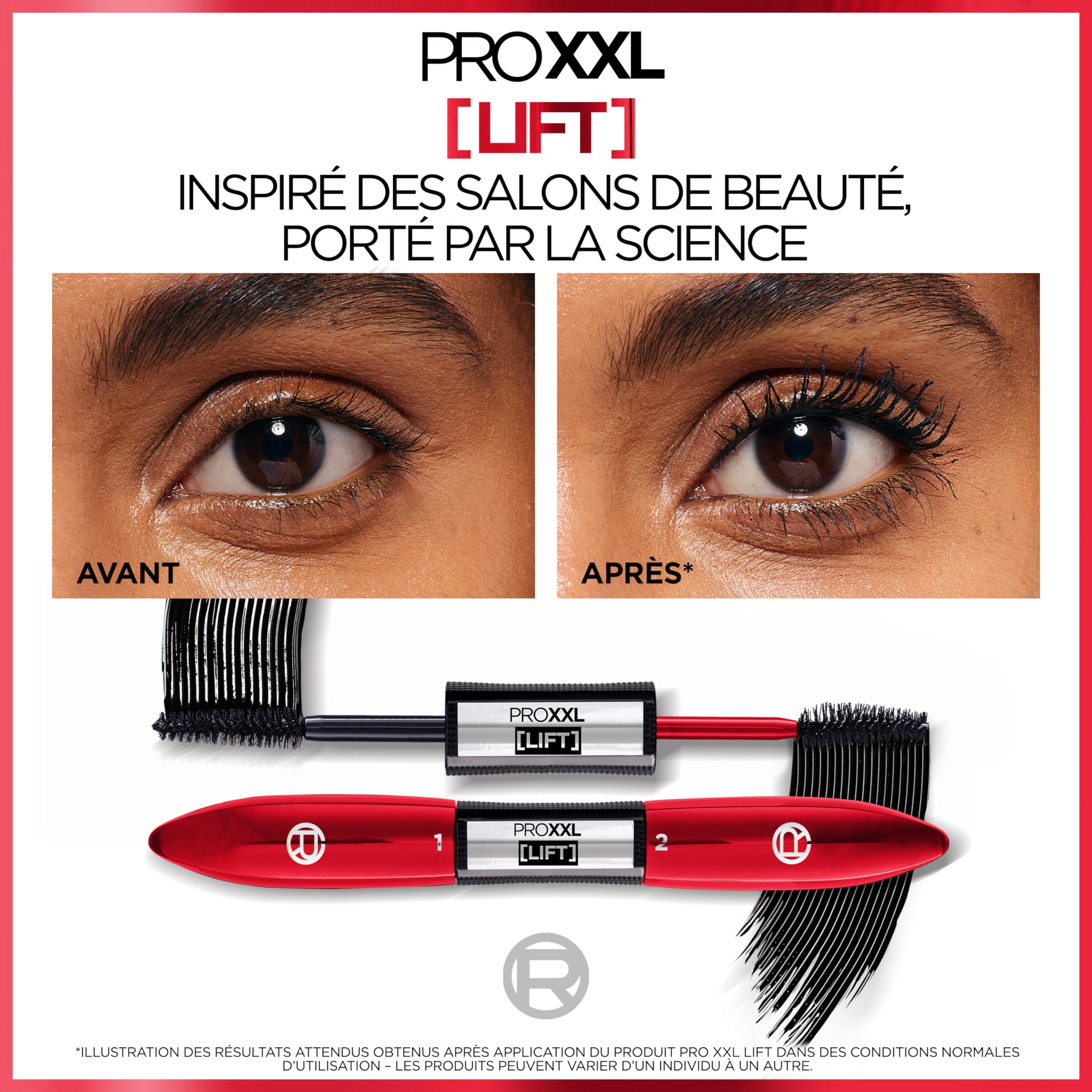 l-or-al-paris-pro-xxl-extension-mascara-effet-faux-cils-noir-12-ml image 2