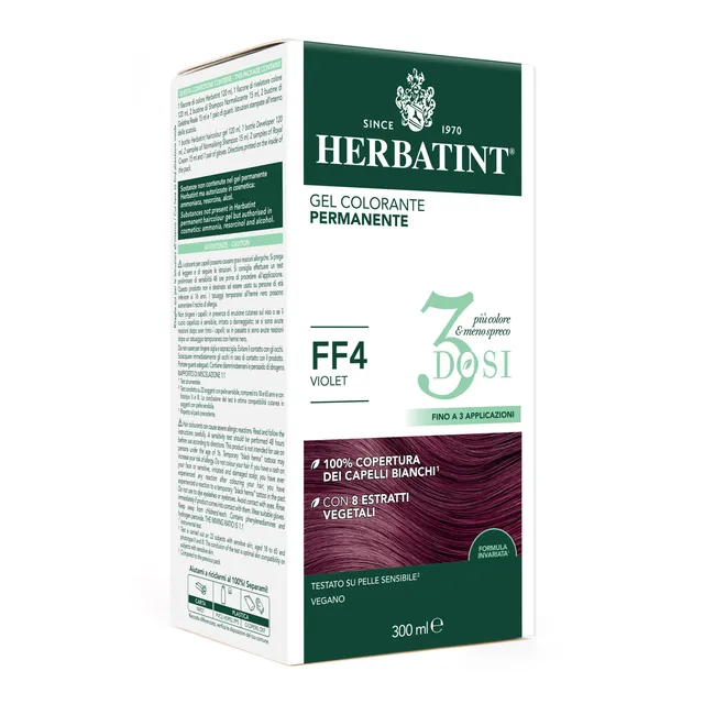 herbatint-3dosi-soin-colorant-permanent-ff4-violet-300-ml image 1
