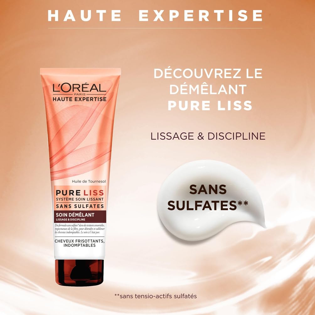 l-or-al-paris-pure-liss-soin-d-m-lant-huile-de-tournesol-cheveux-fris-s-indompta image 3