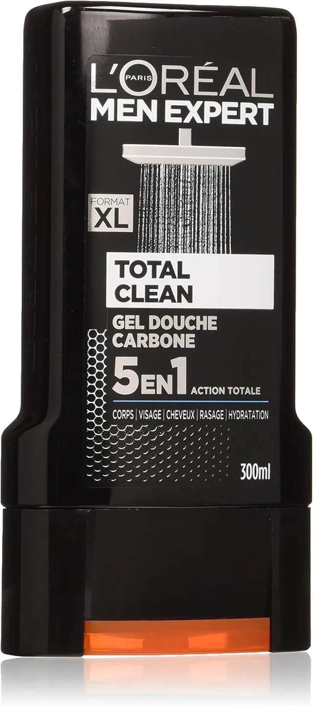 l-or-al-men-expert-total-clean-gel-douche-5-en-1-homme-300-ml image 1
