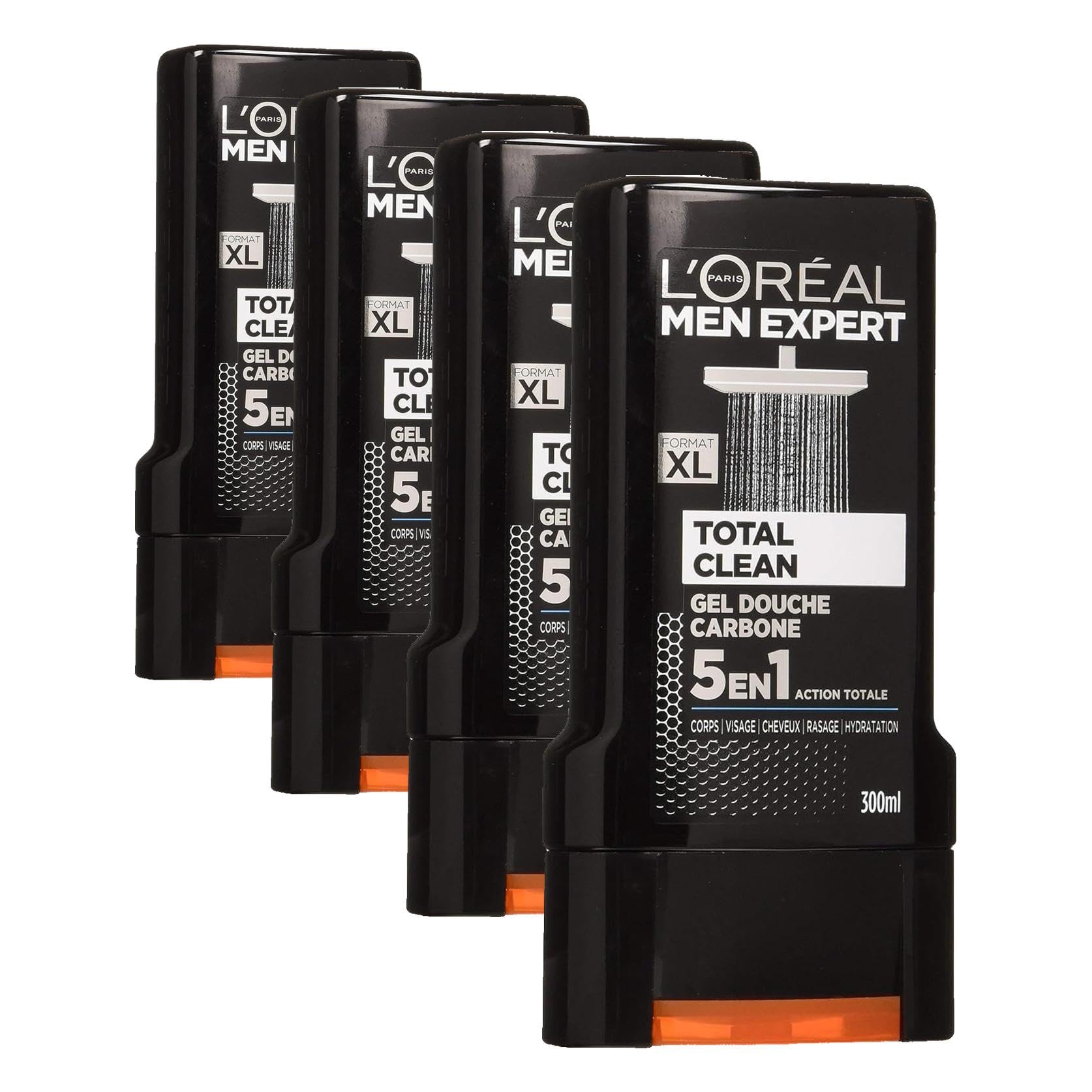 l-or-al-men-expert-total-clean-gel-douche-5-en-1-homme-300-ml image 8