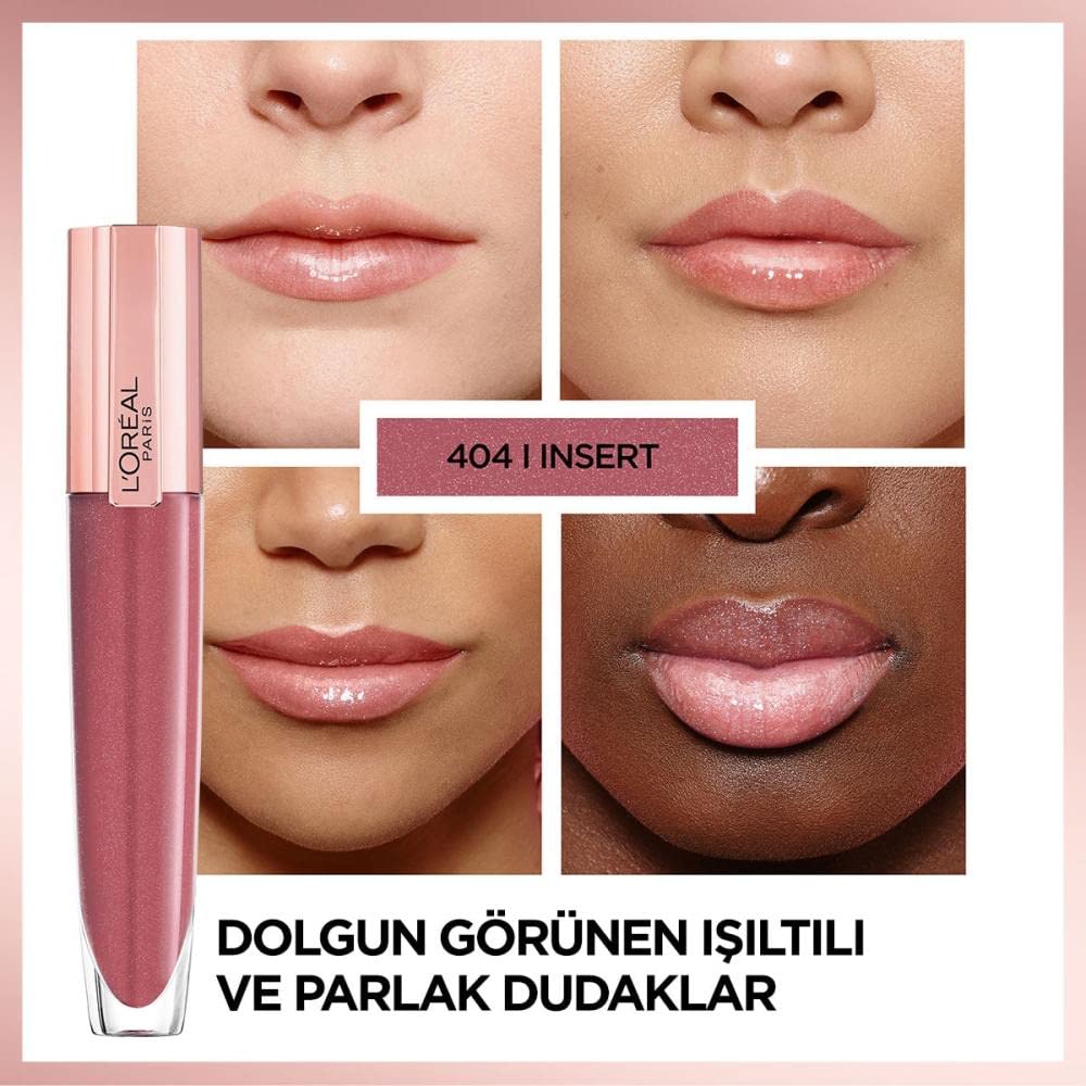 l-or-al-paris-brilliant-signature-plump-gloss-repulpant-404-i-assert-7-ml image 4
