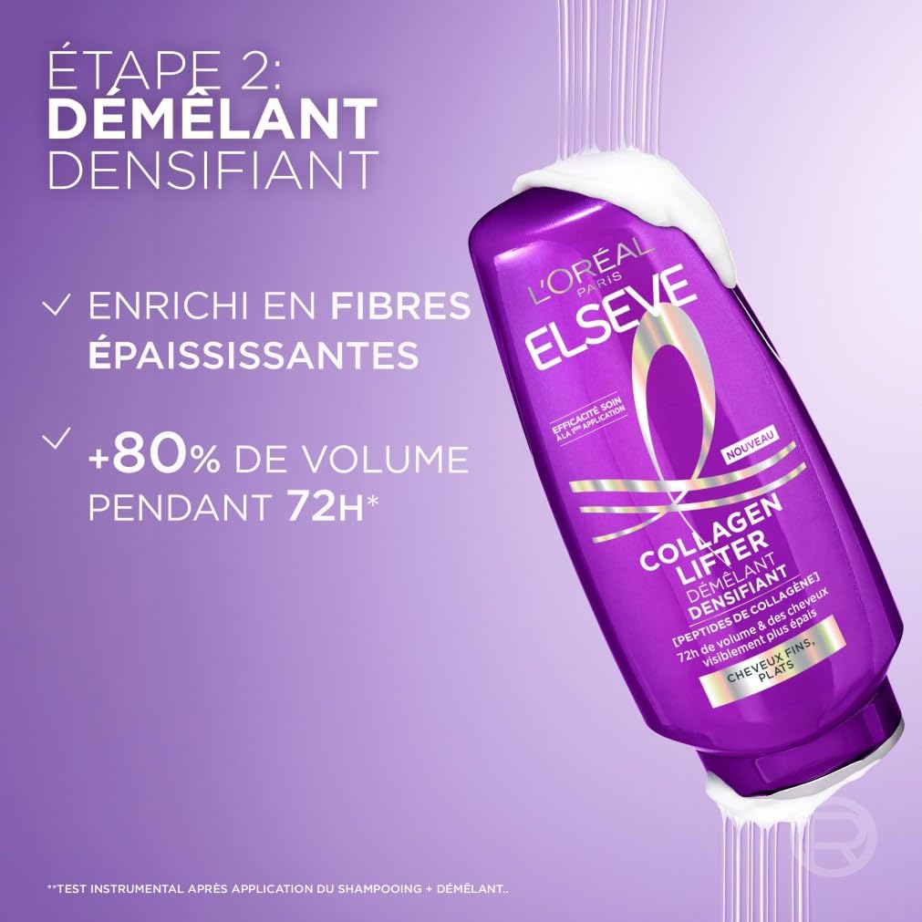 l-or-al-paris-elseve-collagen-lifter-routine-volume-72h-cheveux-fins-3-tapes image 5