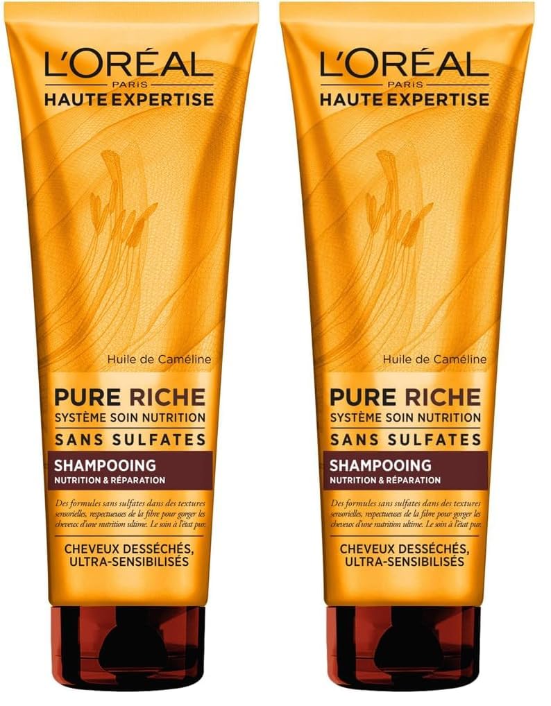 l-or-al-paris-pure-riche-shampooing-sans-sulfate-cam-line-250-ml-nutrition-cheve image 7