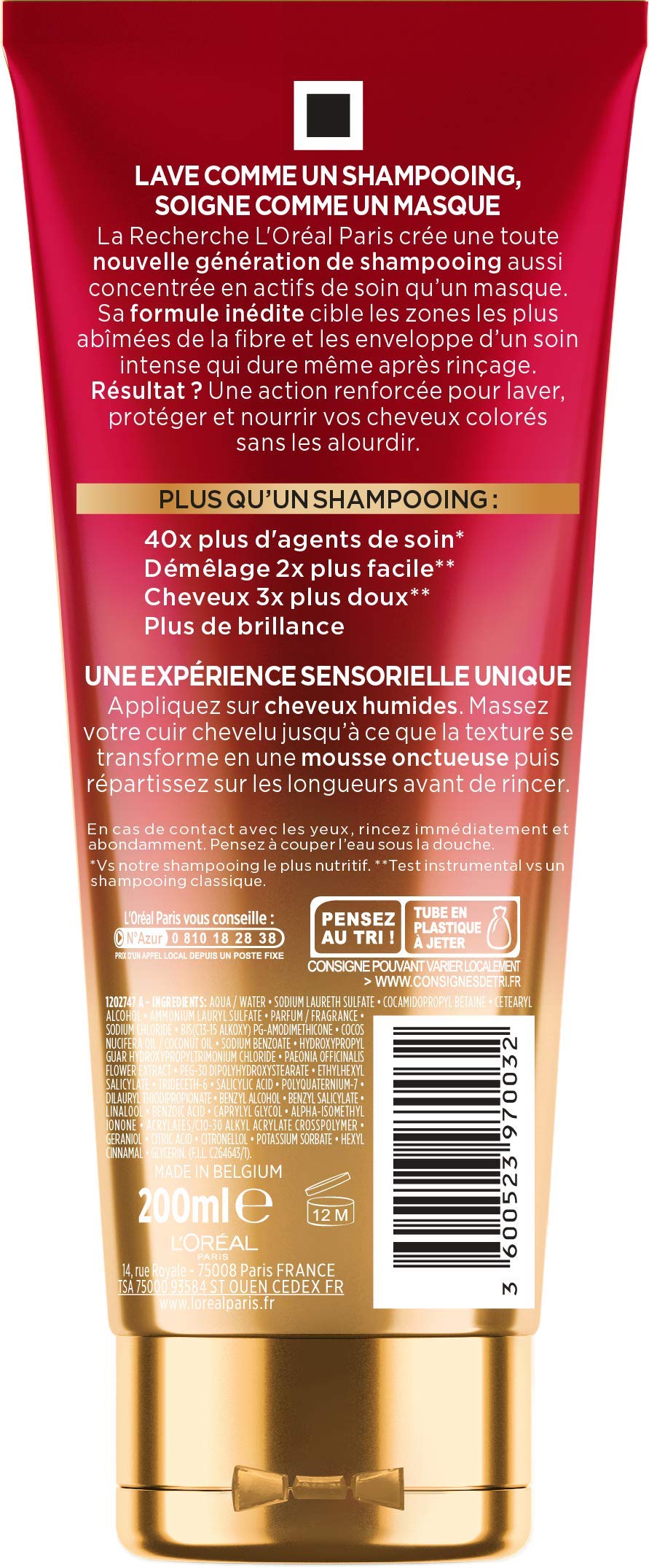 l-or-al-paris-elseve-color-vive-plus-qu-un-shampooing-cheveux-color-s-200-ml image 2