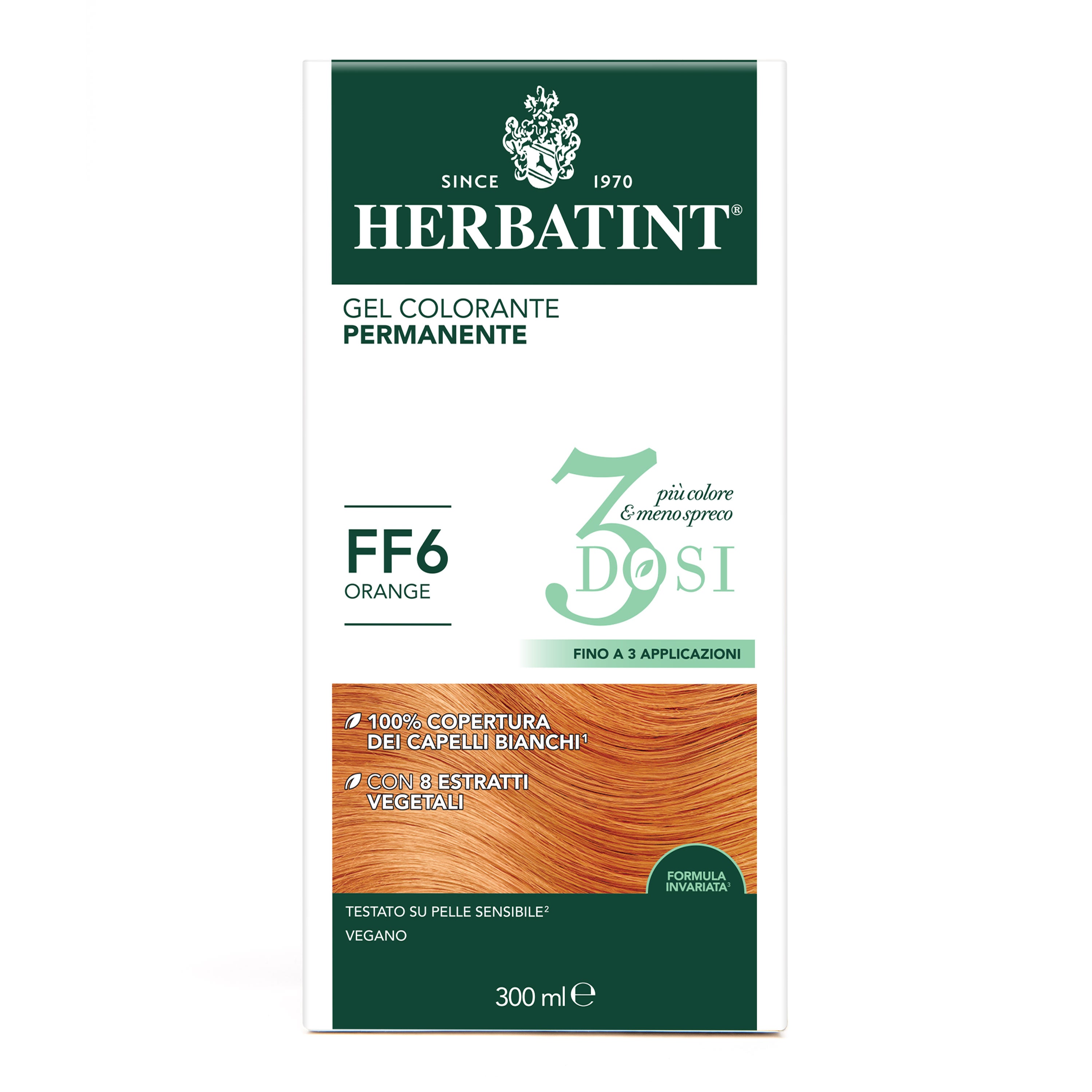 herbatint-ff6-orange-flash-fashion-3dosi-soin-colorant-permanent-300-ml image 3