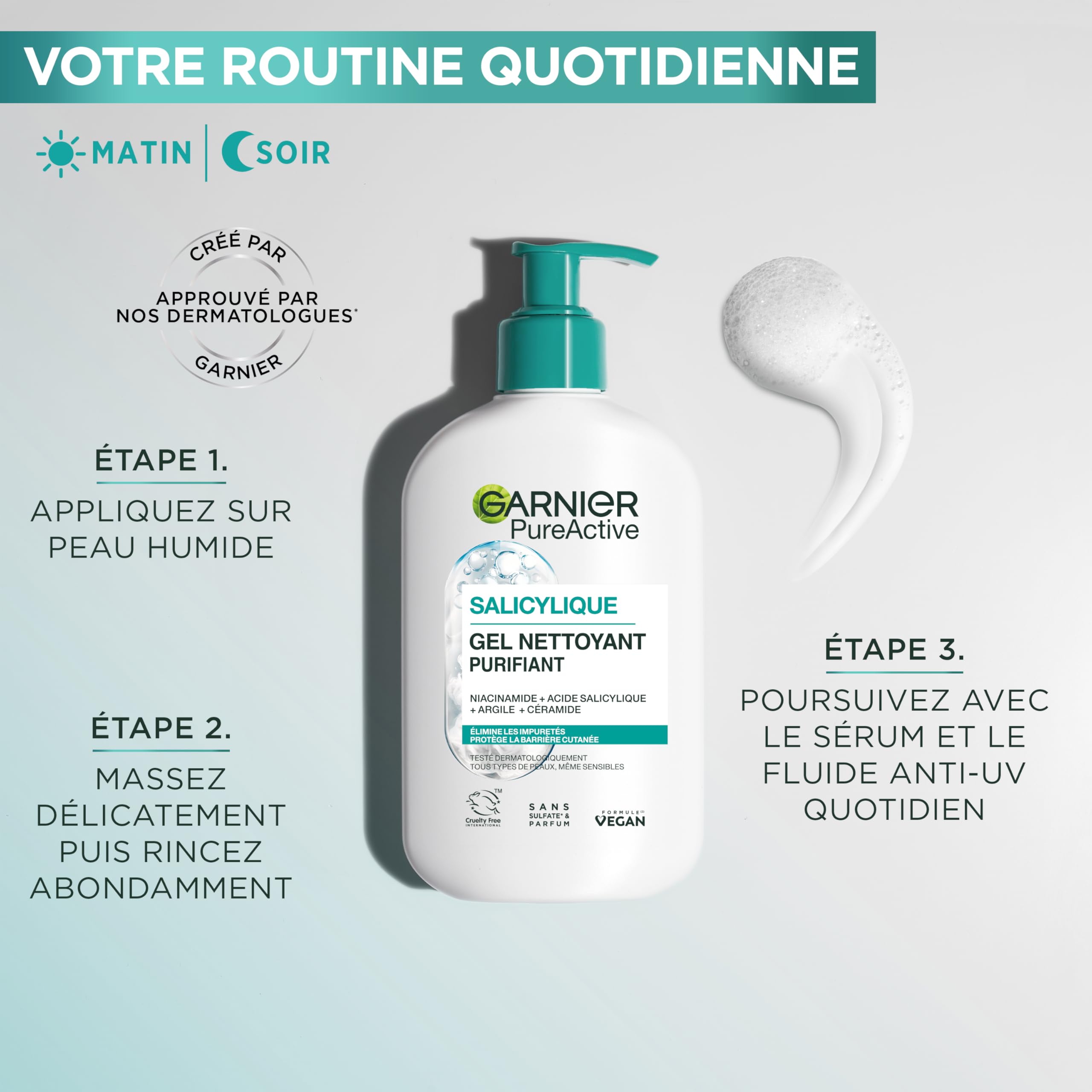 garnier-pure-active-gel-nettoyant-moussant-purifiant-250-ml-acide-hyaluronique-c image 4