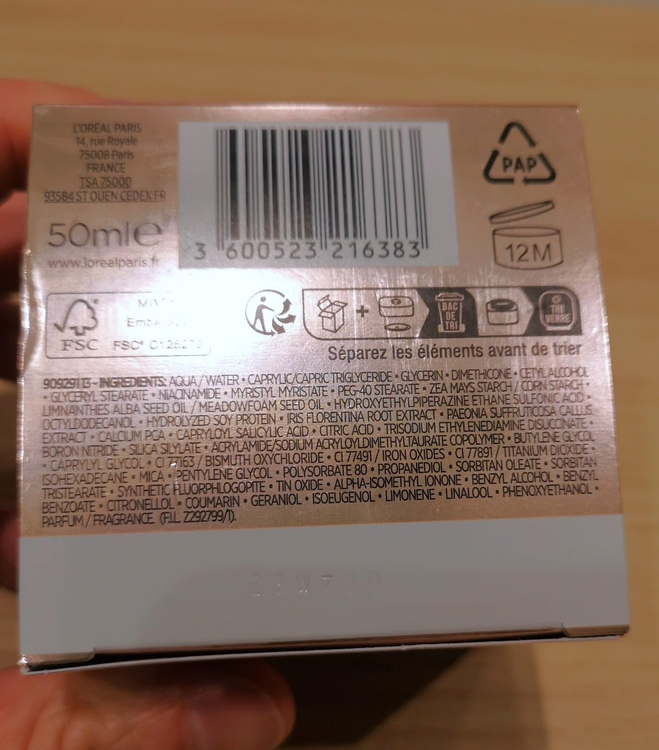 Trop parfumé pour moi